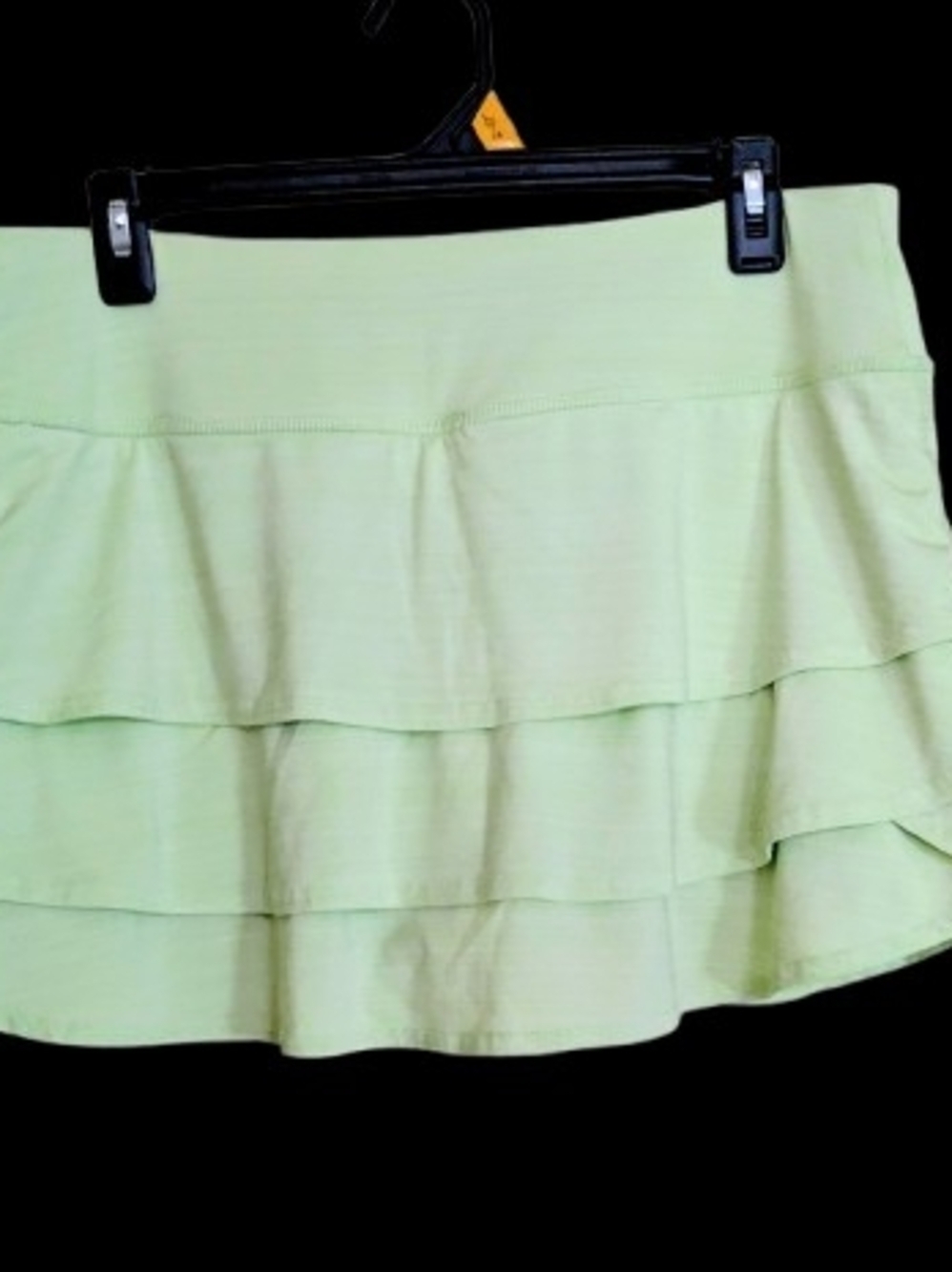Athleta Women's Tiered Ruffle Tennis Skort - Light Green NWOT